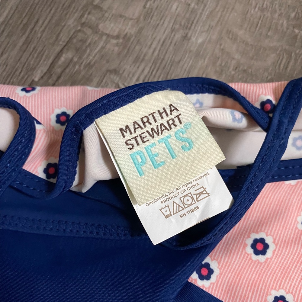 Martha Stewart Pet Bathing suit - Flowers